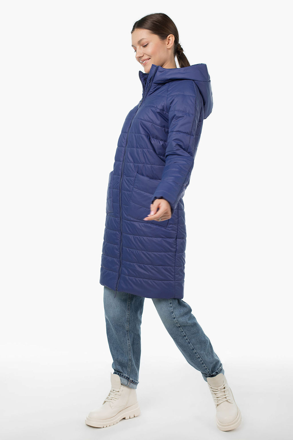 04-2844 Куртка женская демисезонная (Синтепон 150) - El podio фото 2