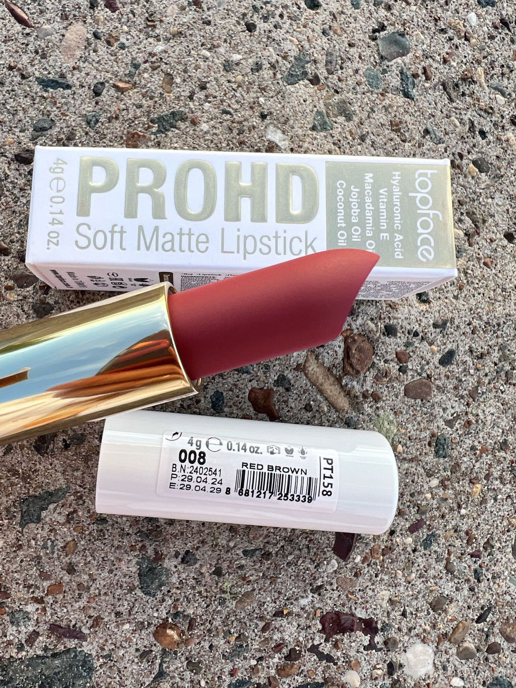 Topface Губная помада PRO HD Soft Matte Lipstick тон 008 PT158