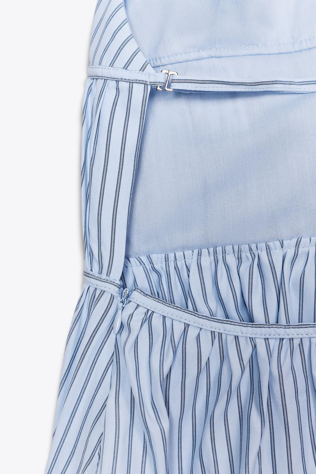 STRIPED POPLIN HALTER TOP - Zara фото 8