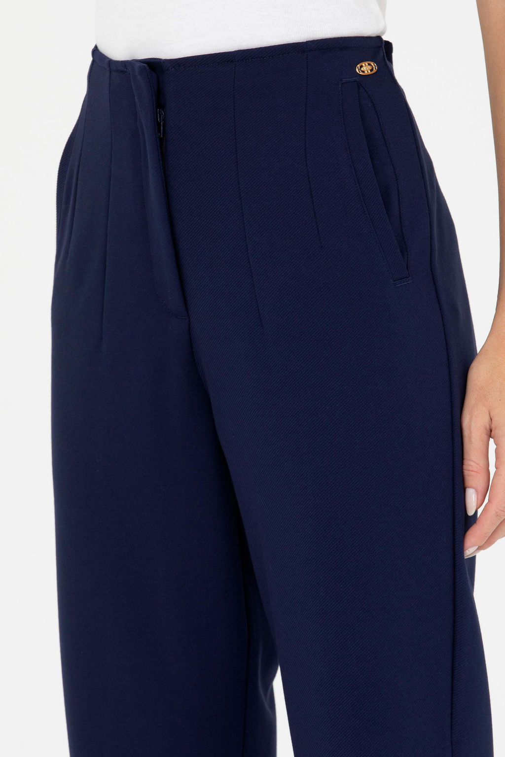 Женские темно-синие трикотажные брюки Неожиданная скидка в корзине - U.s. polo assn фото 12