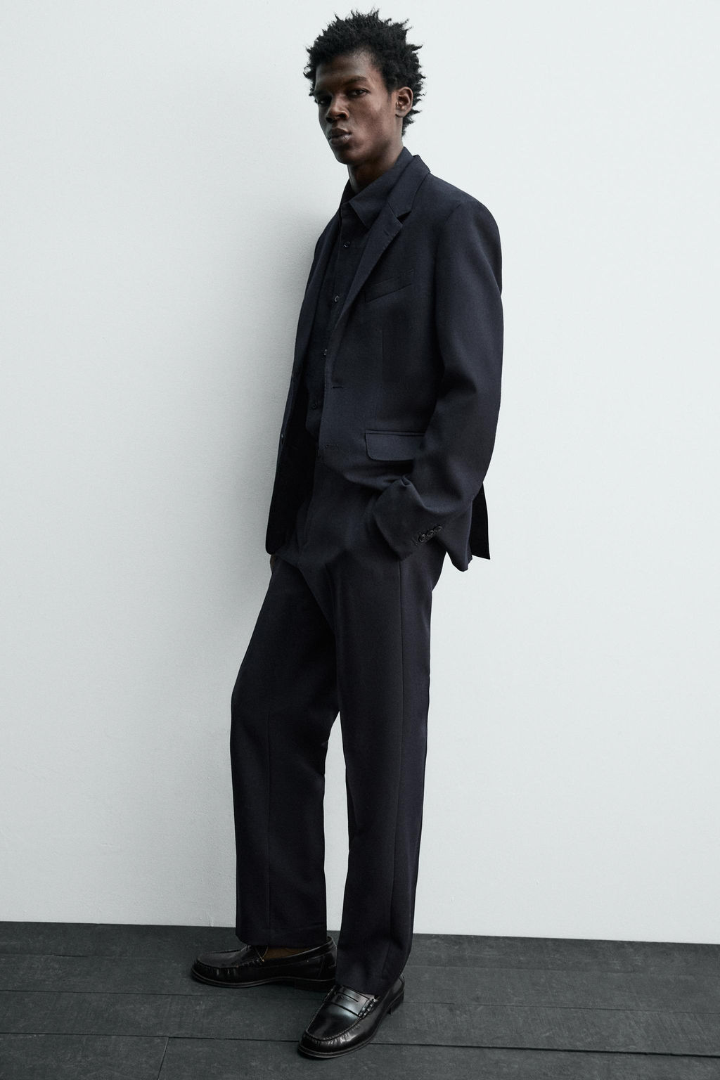 100% WOOL SUIT TROUSERS - Zara фото 8