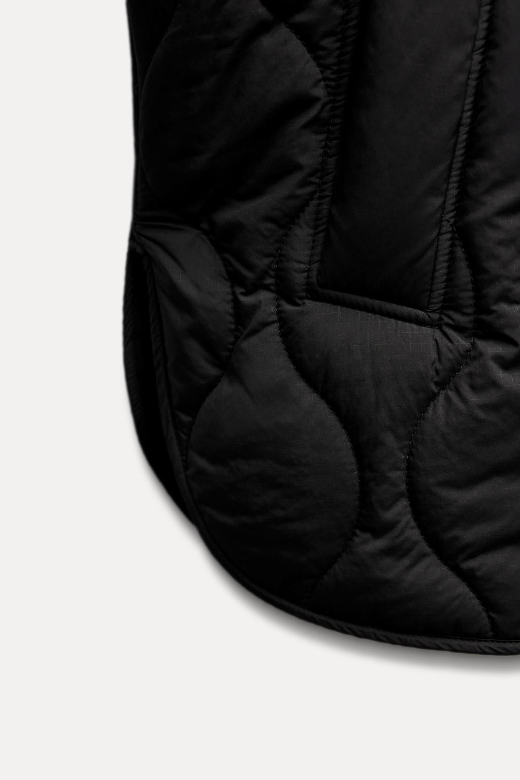 WATER-REPELLENT QUILTED JACKET - Zara фото 9