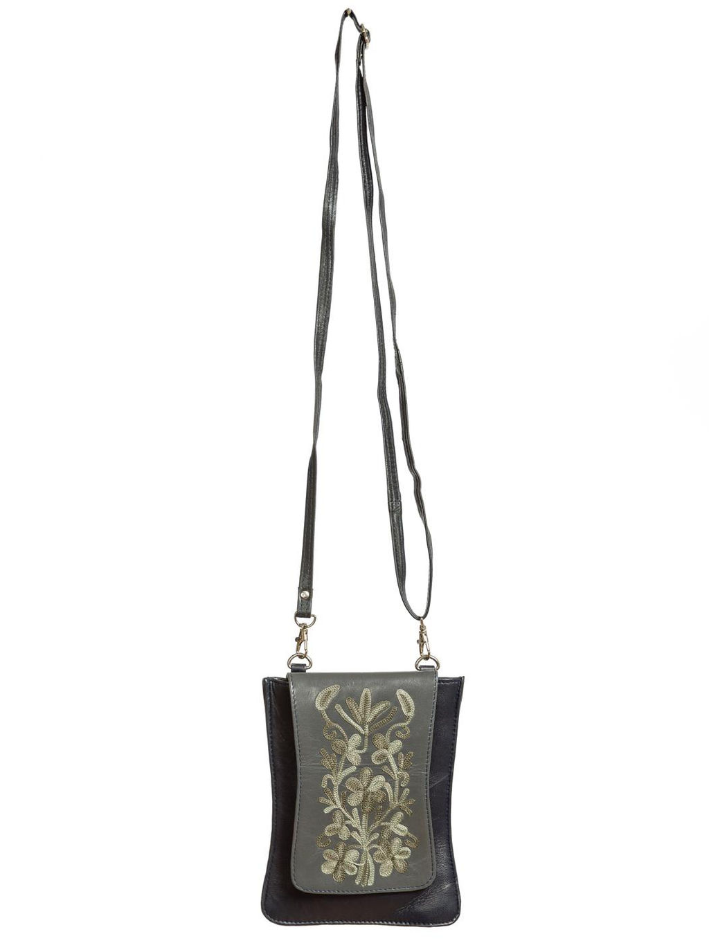 Сумка натуральная кожа через плечо №1115/54 - Ганг фото 2