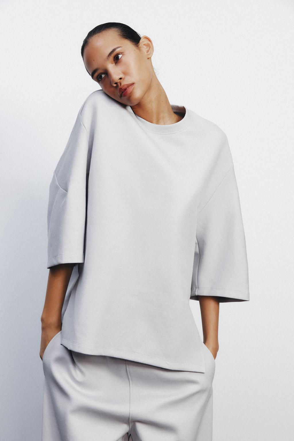 INTERLOCK T-SHIRT - Zara фото 9