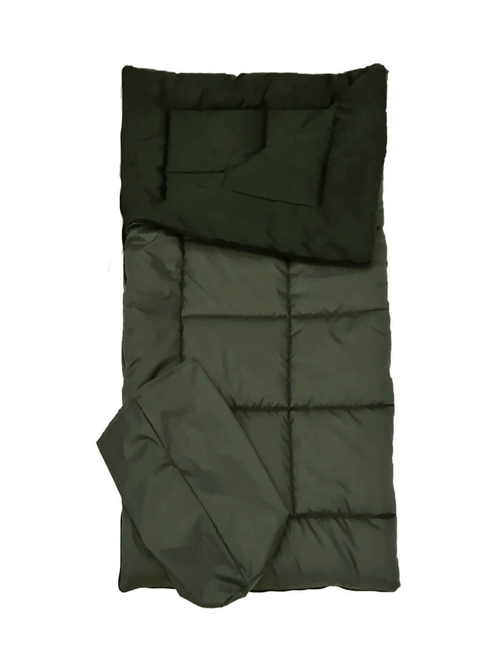Спальный мешок - Военный, цвет хаки 90х200