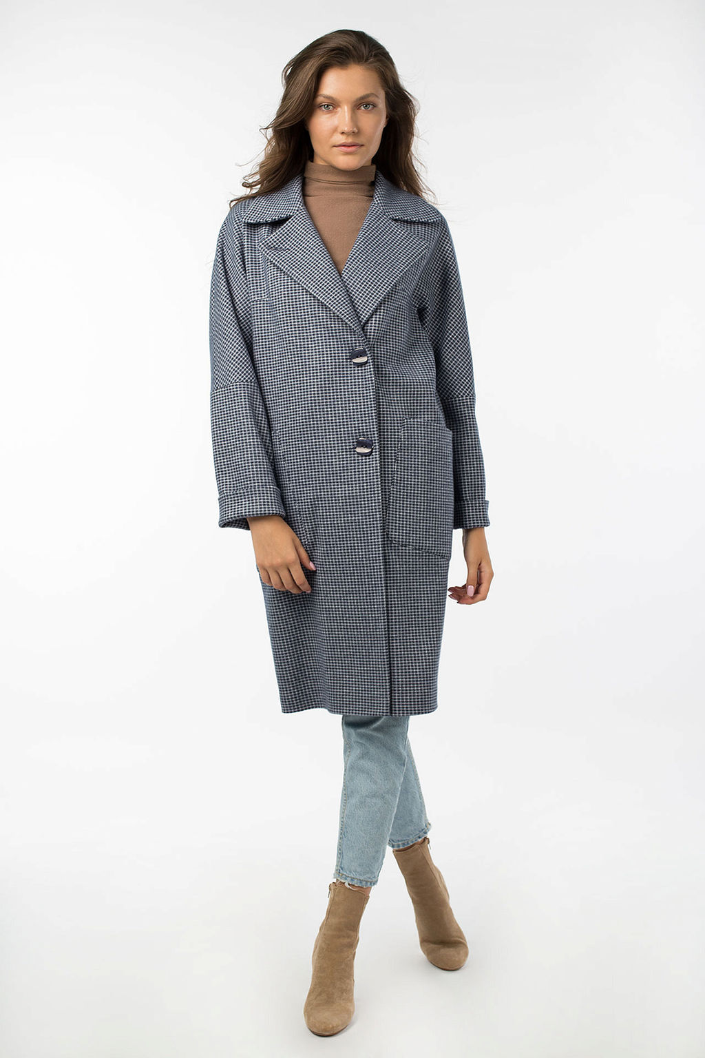 Пальто женское демисезонное - El podio фото 2