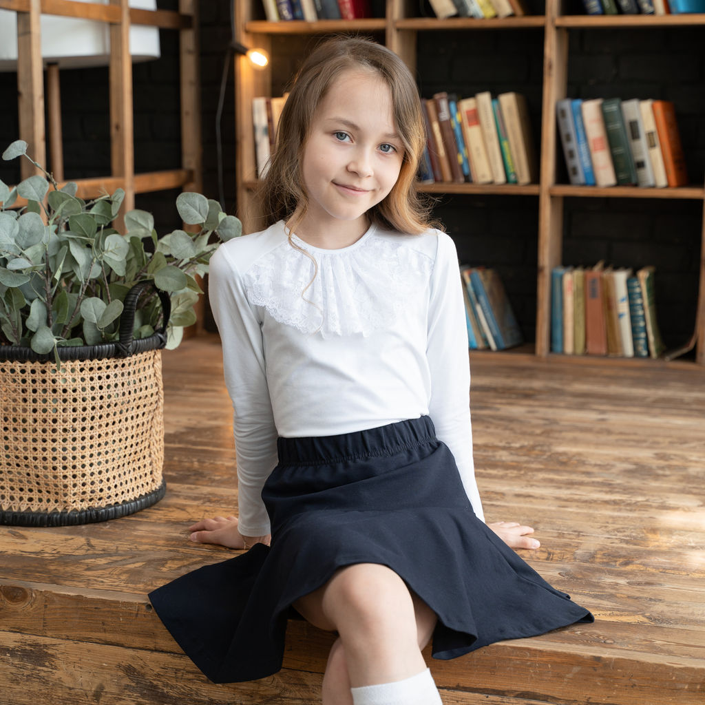 Джемпер детский белый