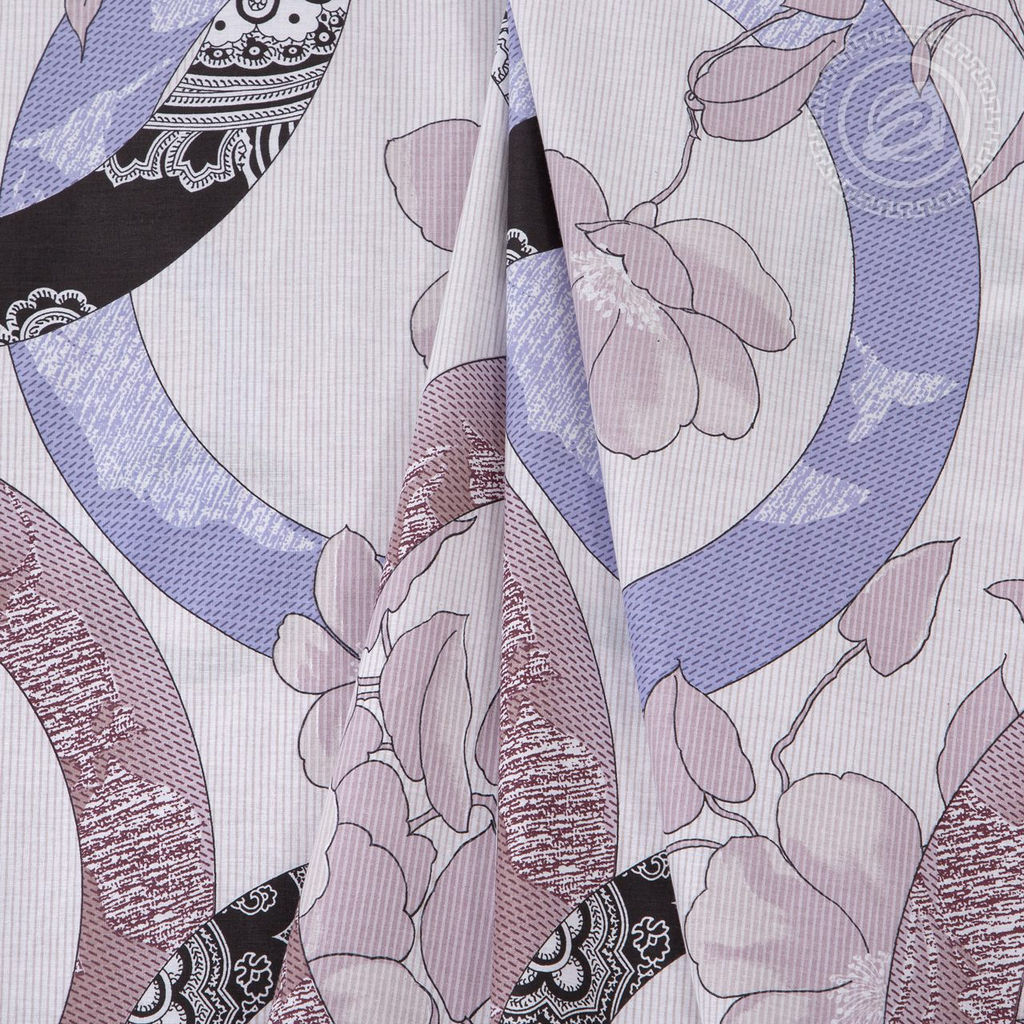 Постельное белье Мелодия с простынью на резинке (поплин DE LUXE) Евро/Пододеяльник: 1 шт. - 215*200; Простыня на резинке: 1 шт. - 200*180*25; Наволочка: 2 шт. - 70*70; DE LUXE с простынью на резинке