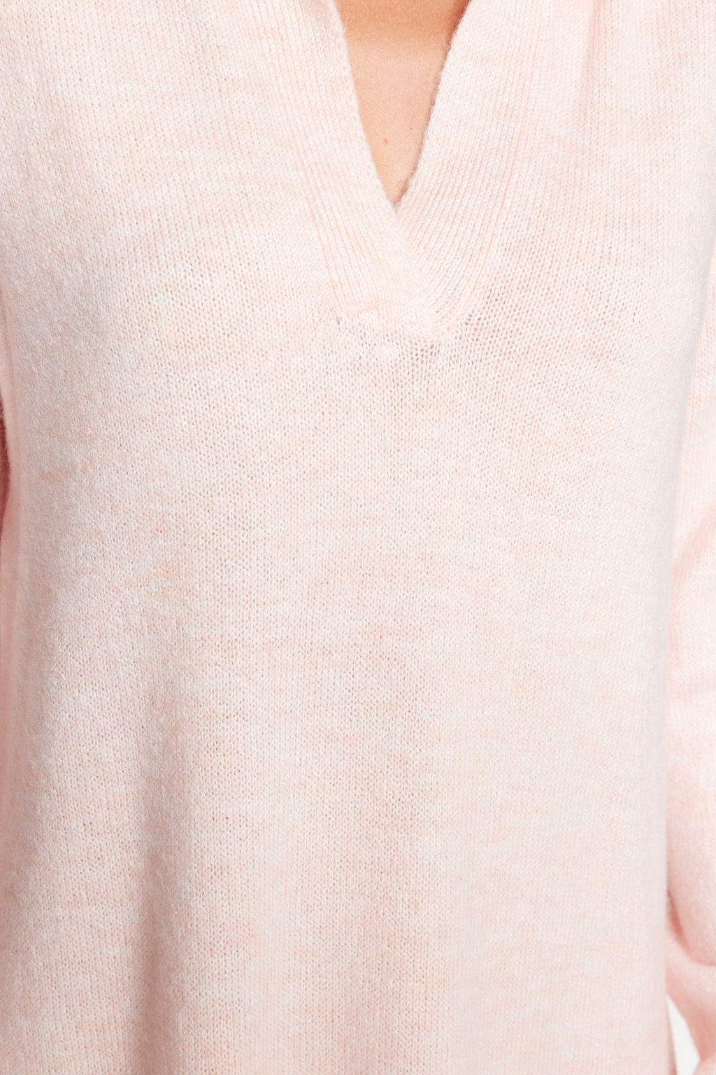 Pudra More Sustainable Midi Triko Yumusak Dokulu Elbise TWOAW24EL00520