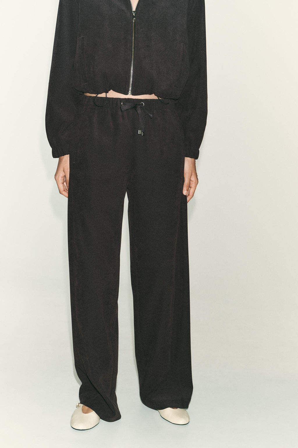 WIDE-LEG TROUSERS - Zara фото 2