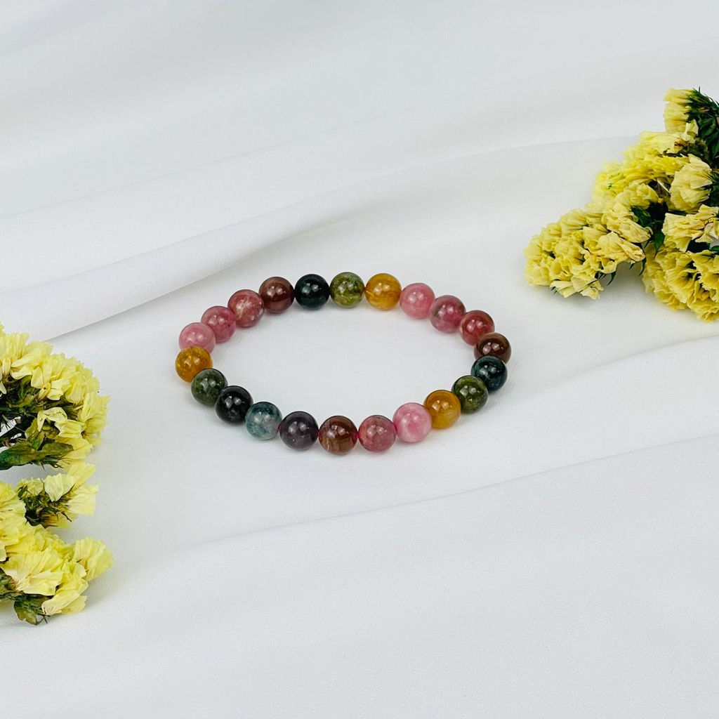 Браслет из Турмалина микс 18 см