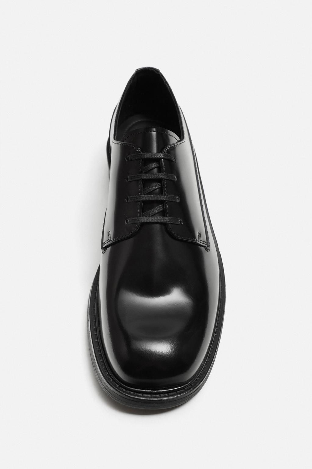 LEATHER SHOES - LIMITED EDITION - Zara фото 4