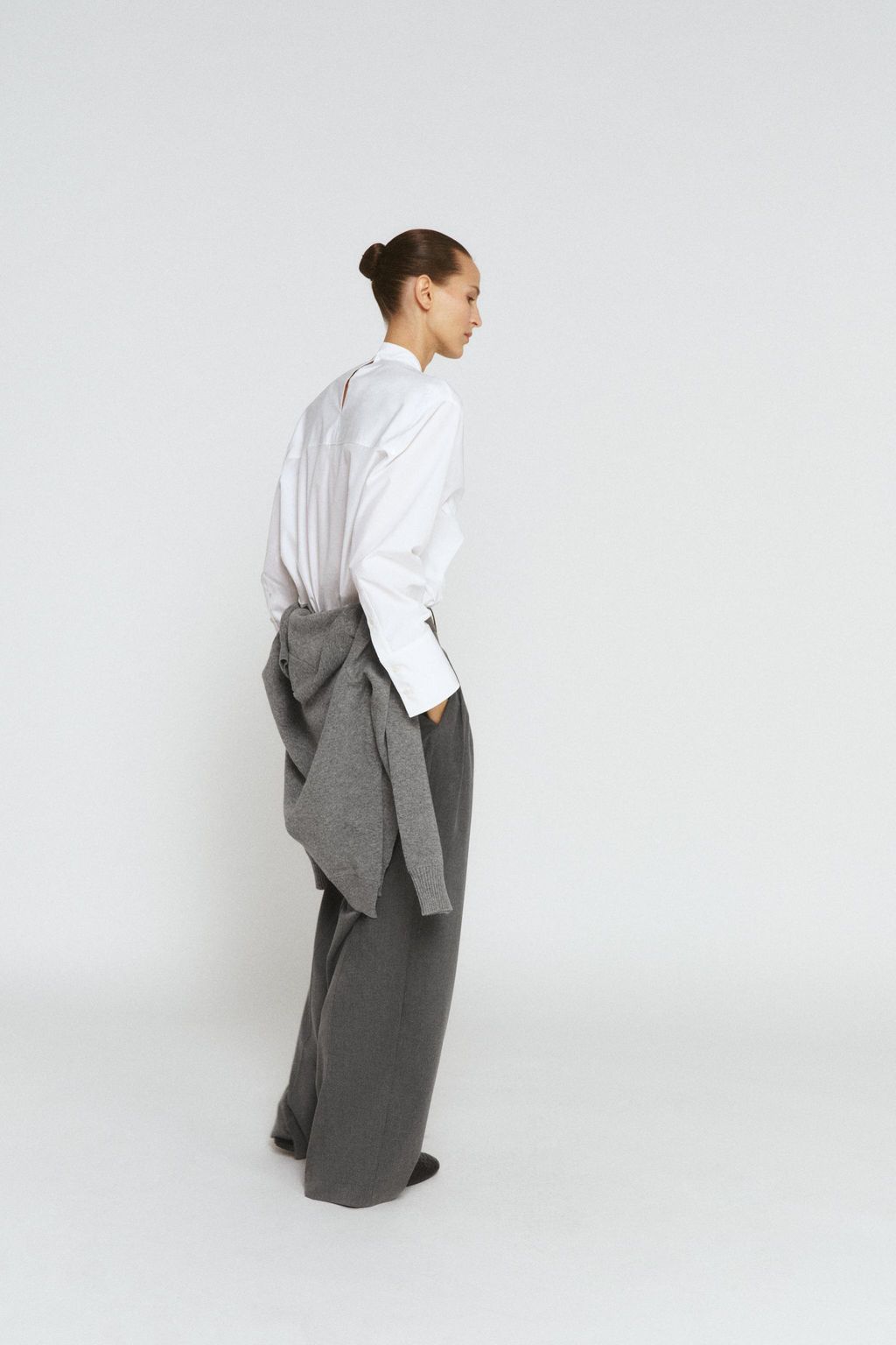 ZW COLLECTION DARTED TROUSERS - Zara фото 4