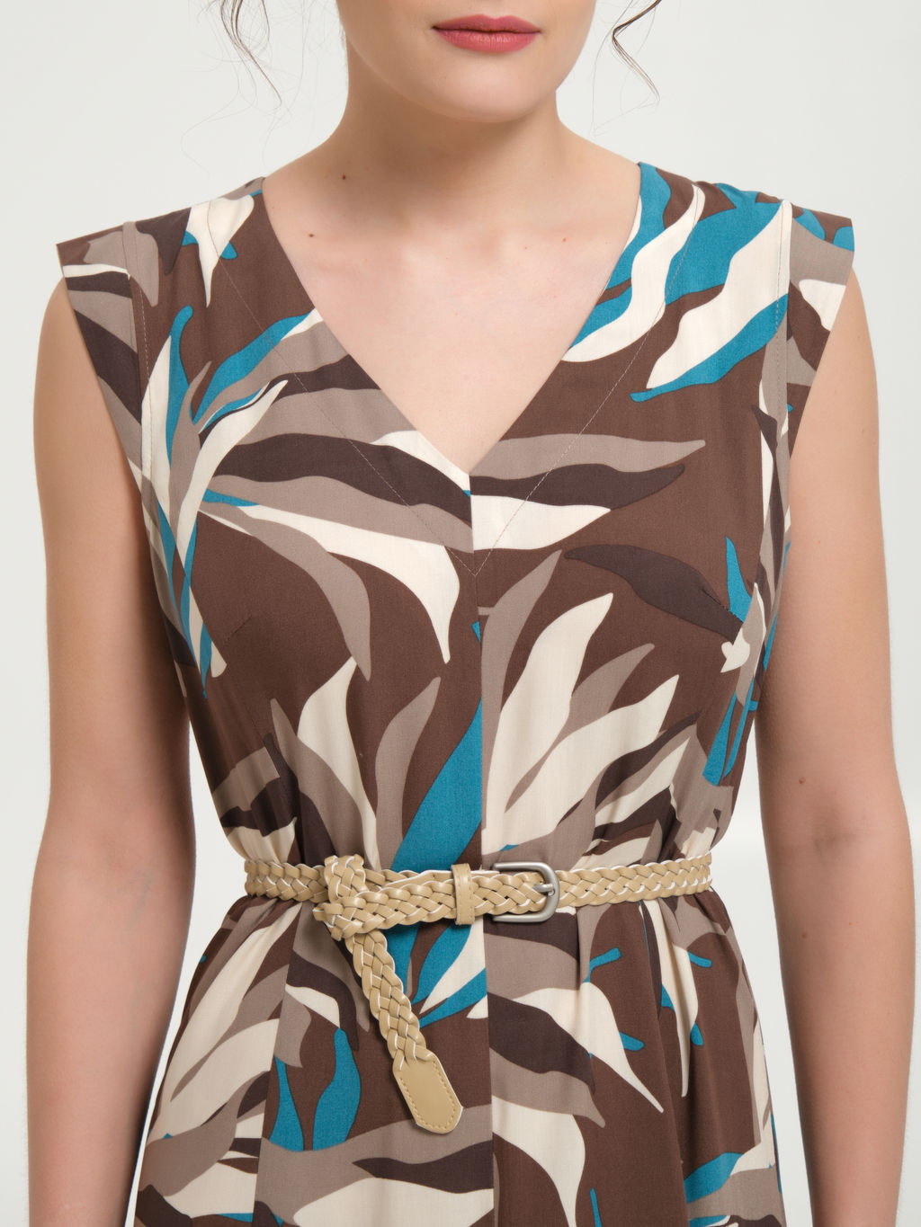 Платье с принтом - Stilla фото 10