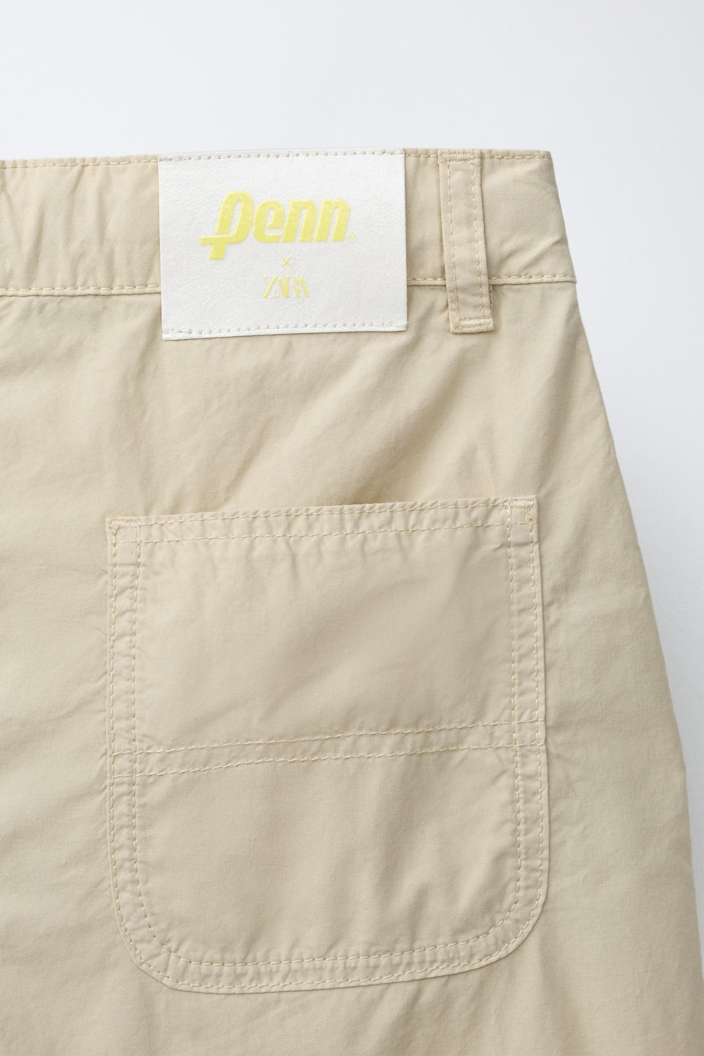 BERMUDA POPEL?N PINZAS PENN  / Beige claro - Zara фото 4