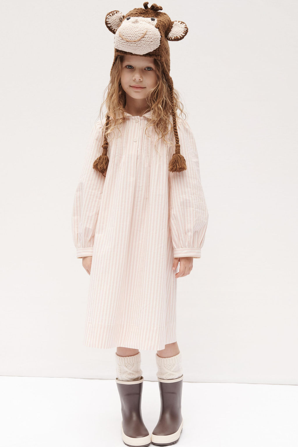 100% WOOL MONKEY HAT LIMITED EDITION - Zara фото 2