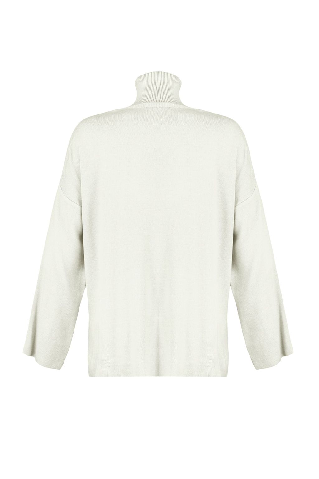 Ekru Genis Kal?p Basic Triko Kazak TWOAW23KZ00206 - Trendyolmilla фото 7