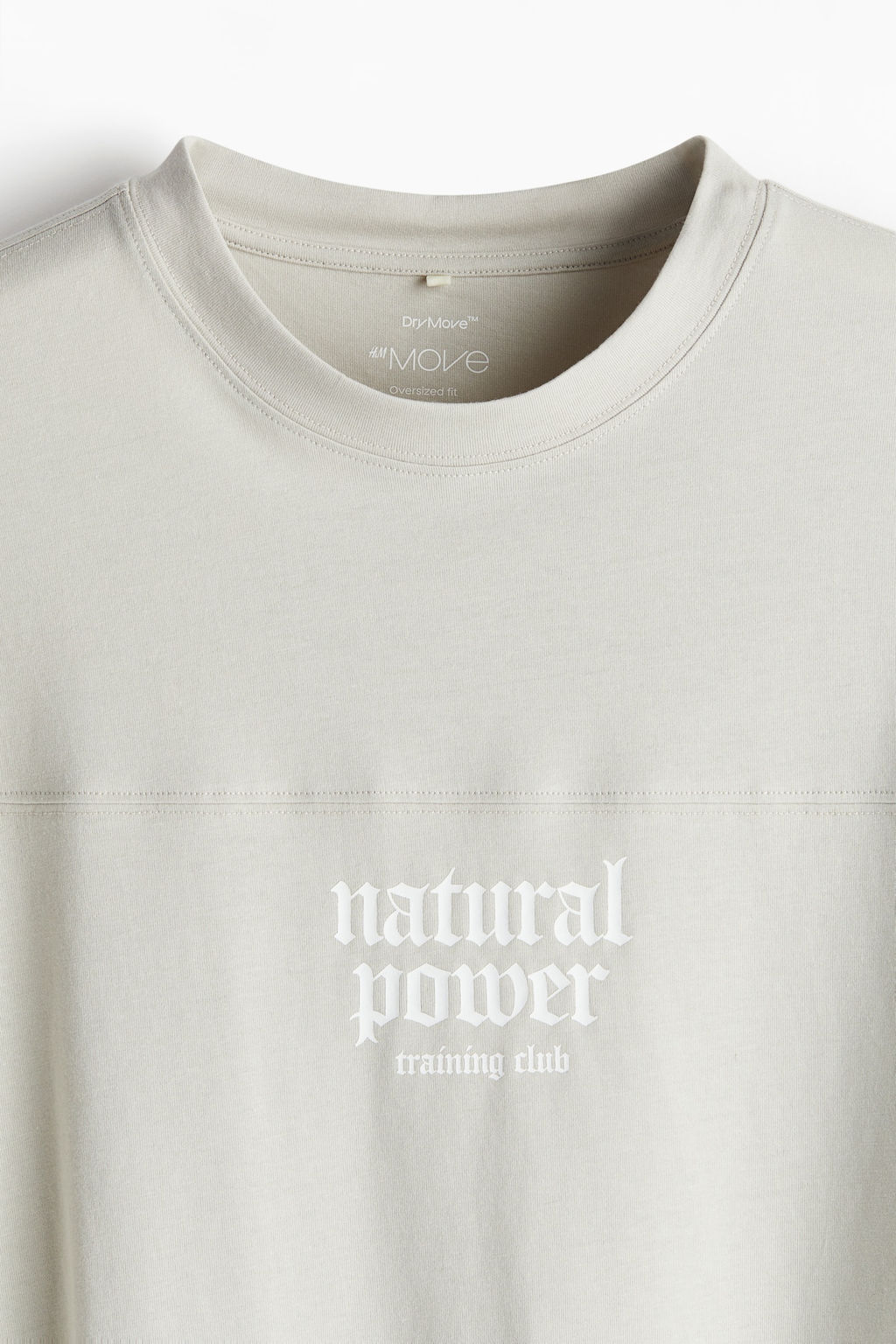 Camiseta de deporte en DryMove Oversized Fit - H&m фото 7