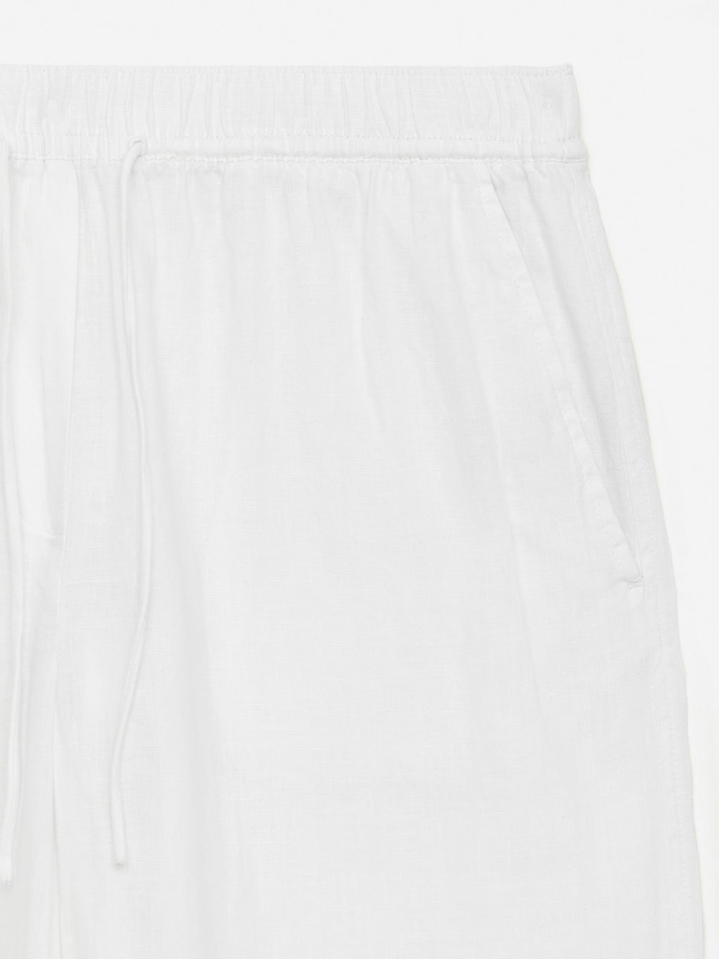 Pantalones de lino cropped - H&m фото 2