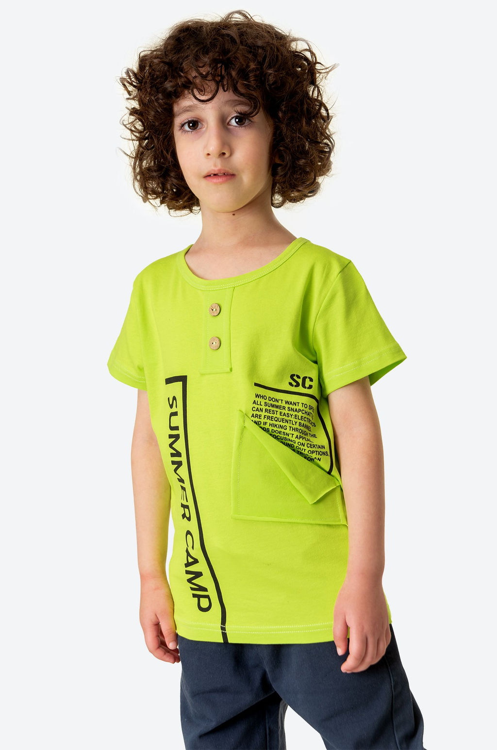 Футболка с лайкрой для мальчика Bonito фото 8