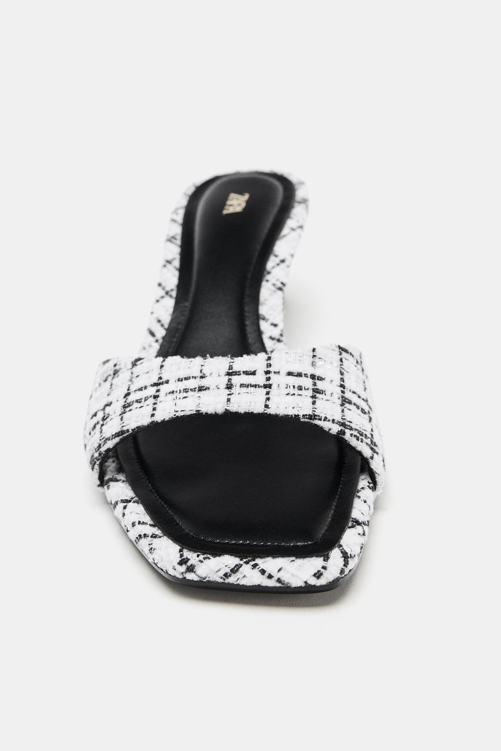 FABRIC HEELED SANDALS - Zara фото 3