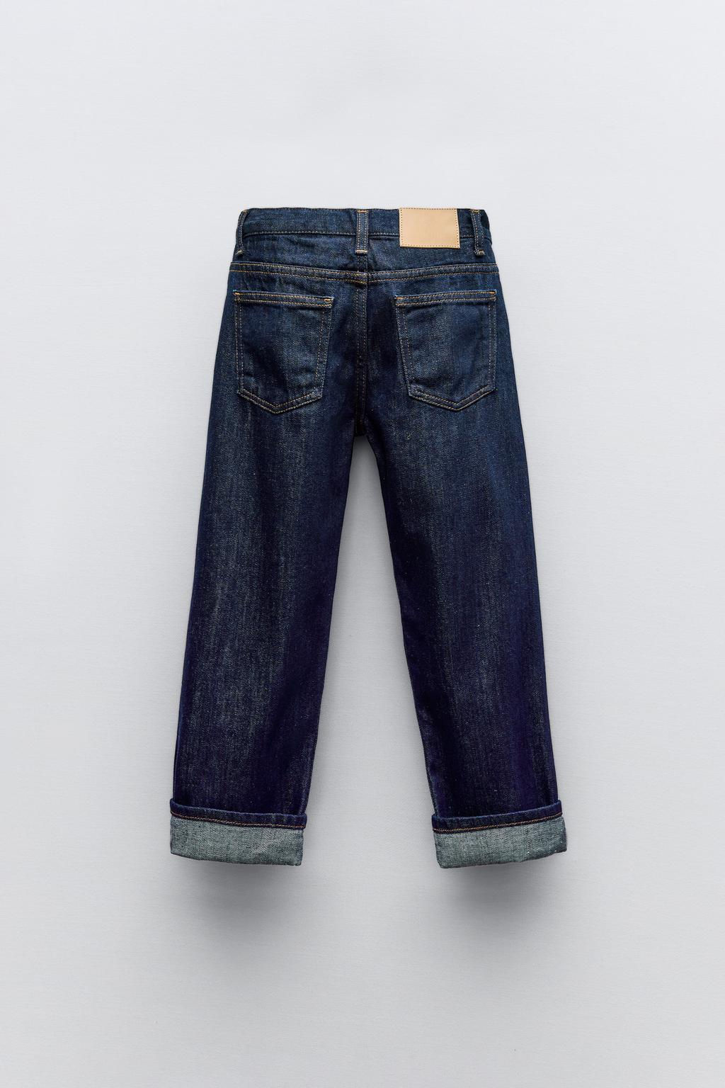 STRAIGHT SELVEDGE JEANS - Zara фото 2