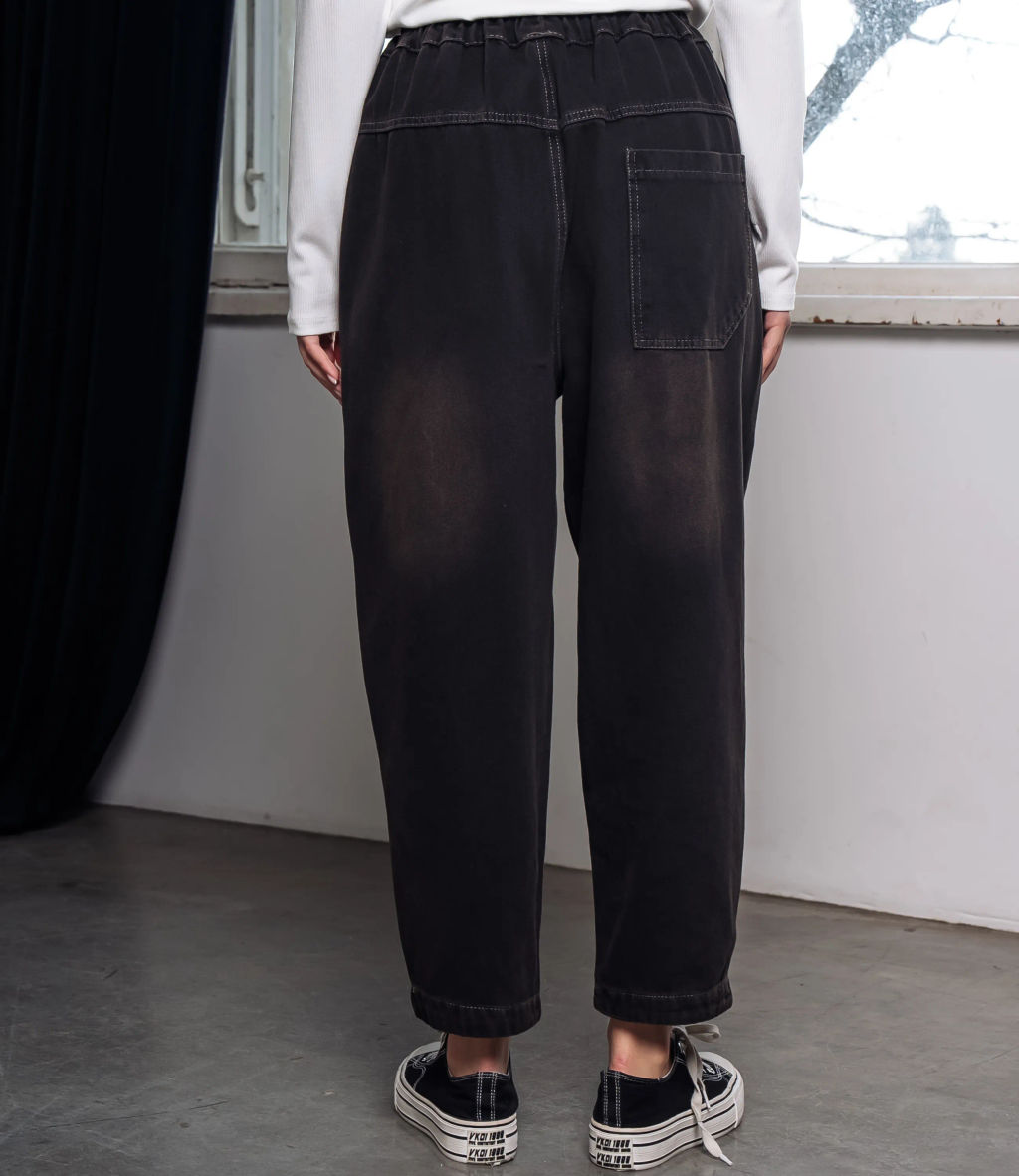 Джинсы #КТ808 (9), чёрный - Dommod фото 4