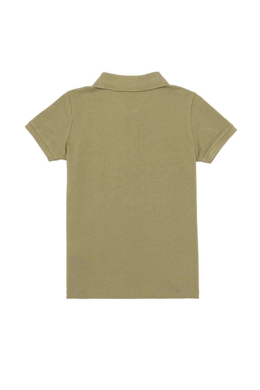 Футболка с воротником поло цвета хаки для мальчиков Basic - U.s. polo assn фото 2