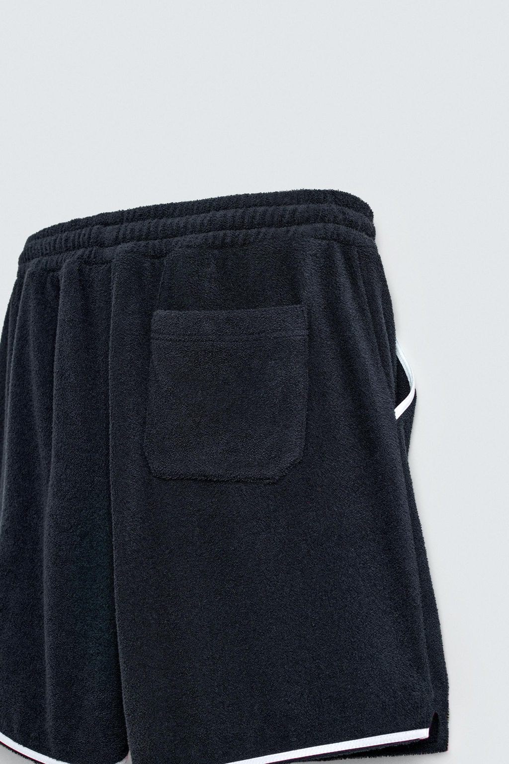 CONTRAST TOWELLING BERMUDA SHORTS - Zara фото 18