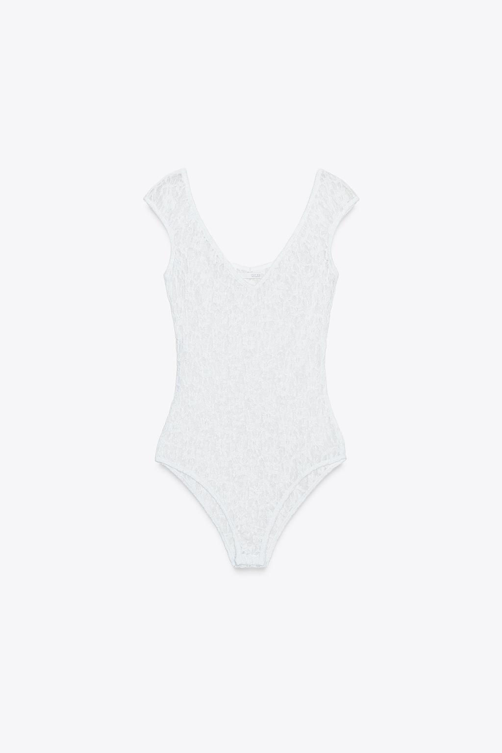 LACE BODYSUIT - Zara фото 8