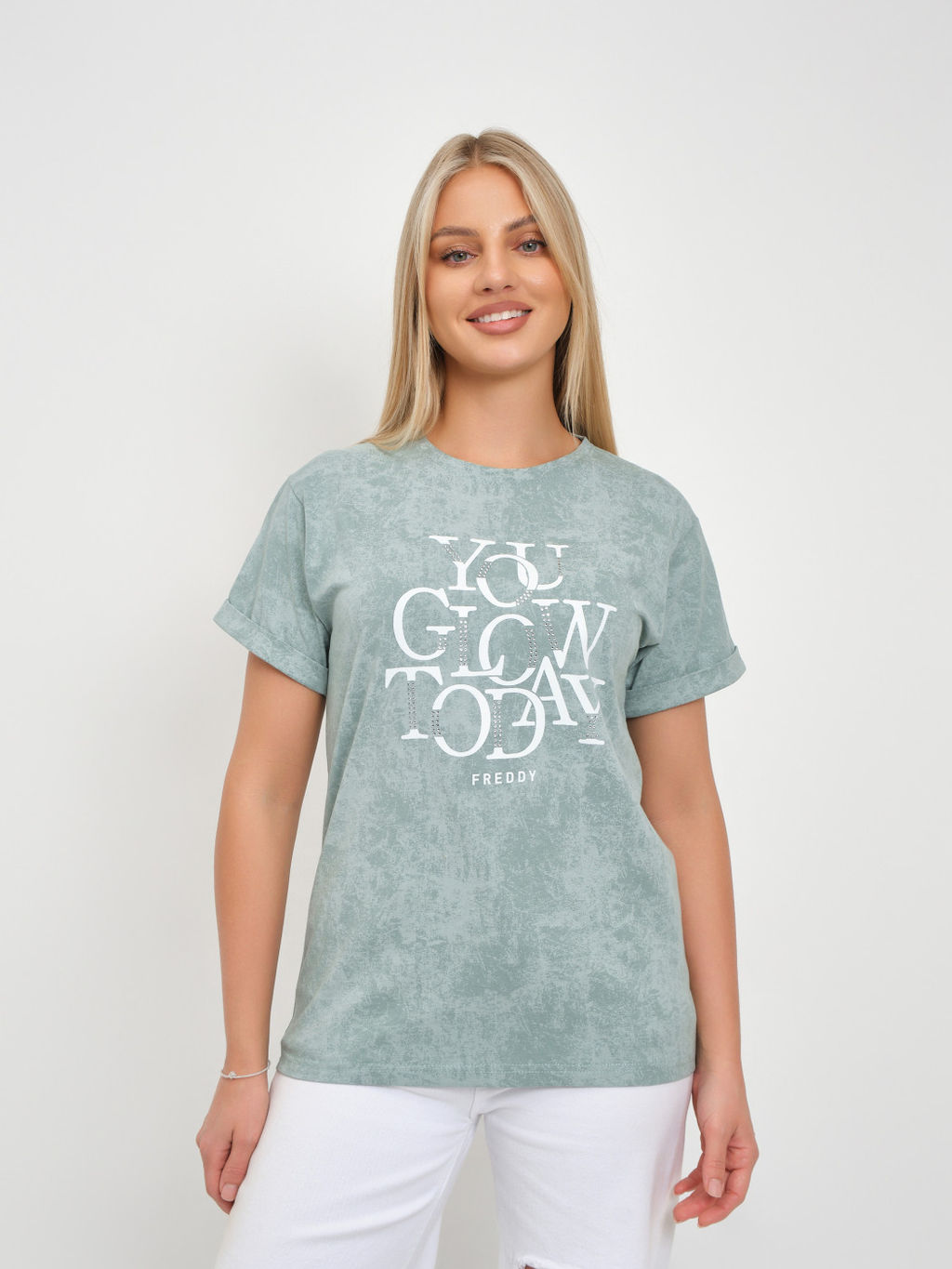 Футболка варенка Хлопок 100% Лиона индиго - Ивассорти фото 61