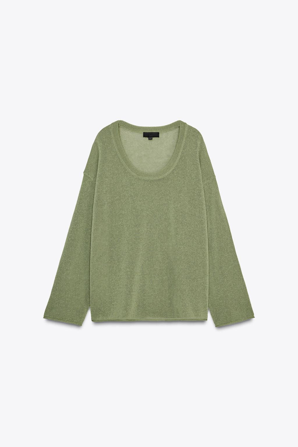 RUSTIC KNIT SWEATER - Zara фото 8