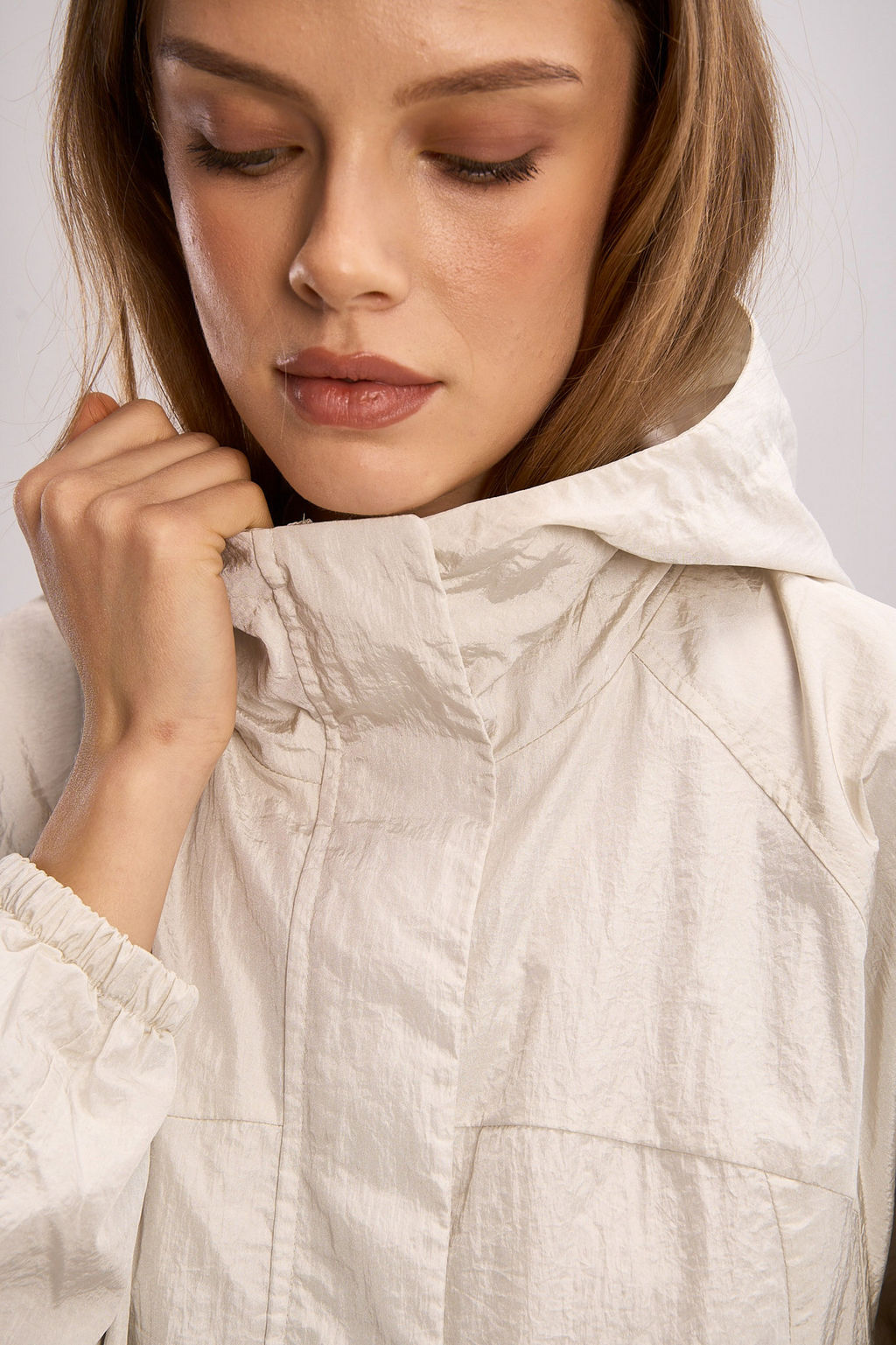 Ветровка Серо-бежевый