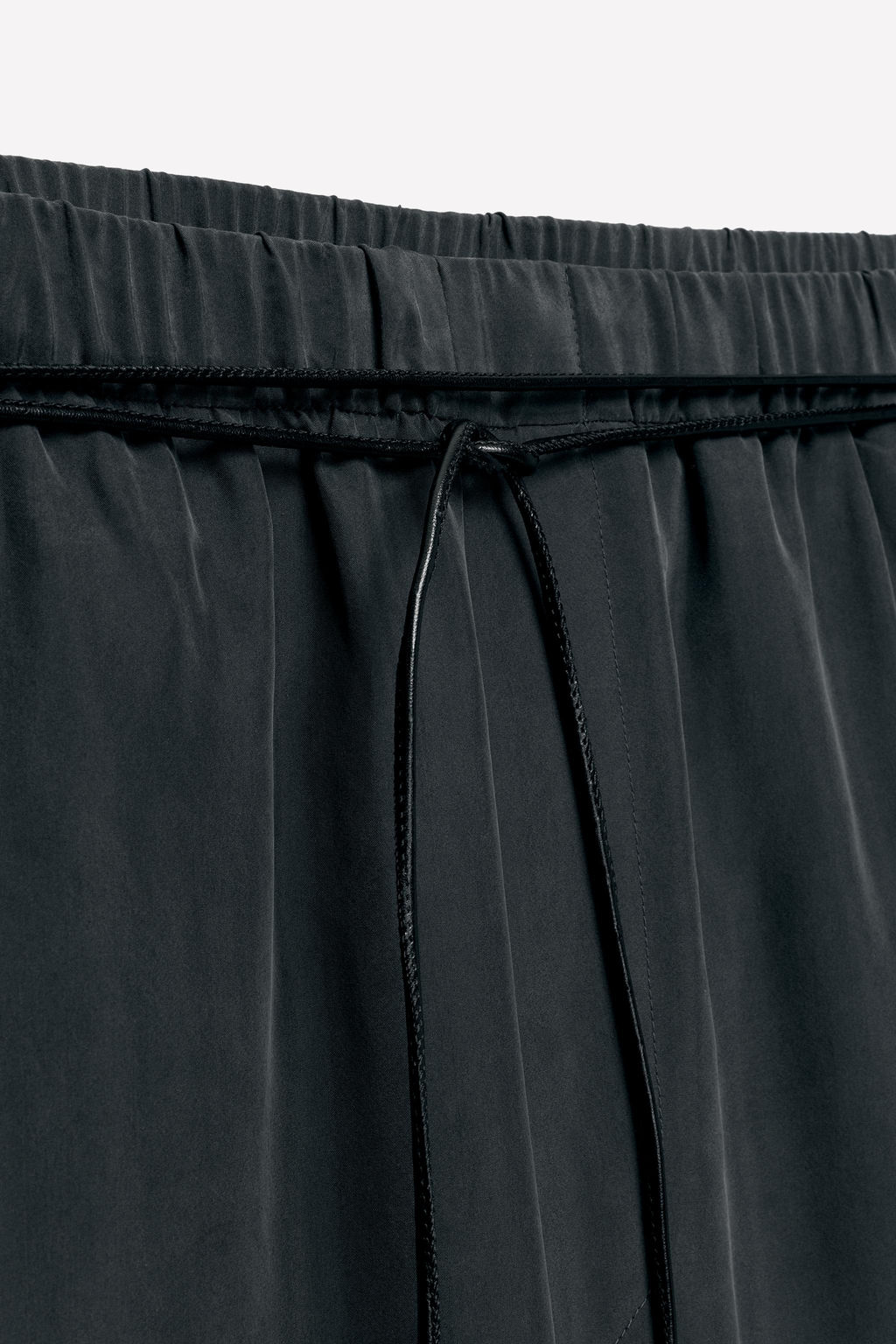 100% SILK TROUSERS WITH BELT LUDOVIC DE SAINT SERNIN x ZARA  фото 3