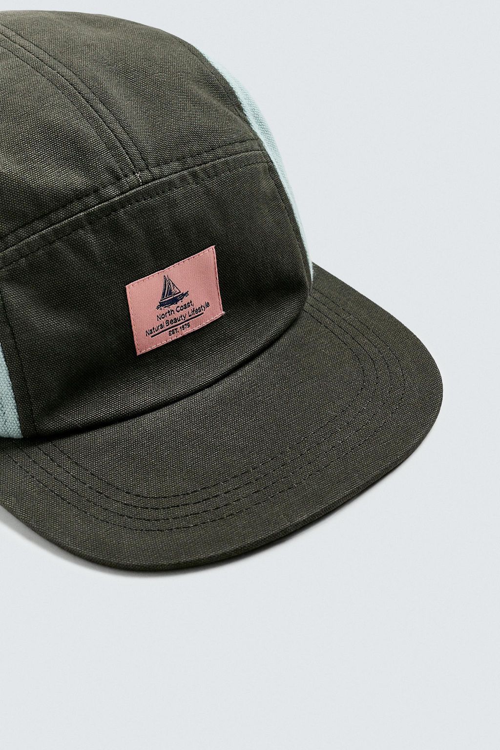COLOUR BLOCK PATCH CAP - Zara фото 5