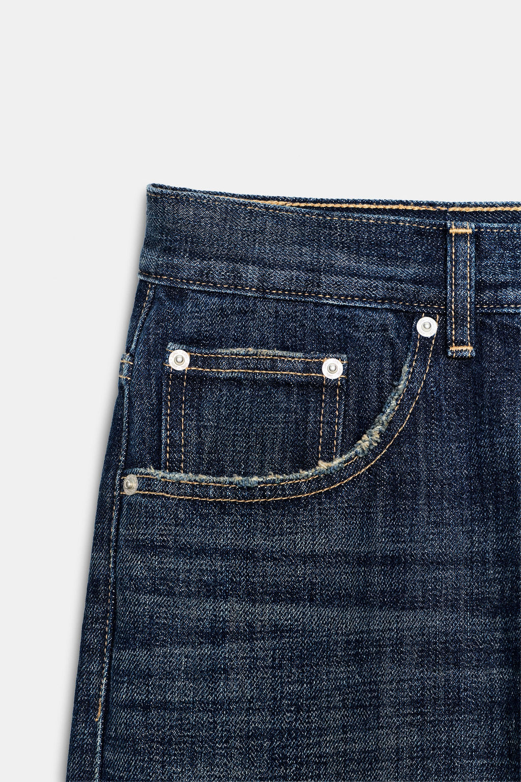 TRF LOW-RISE BAGGY TAPERED JEANS - Zara фото 16