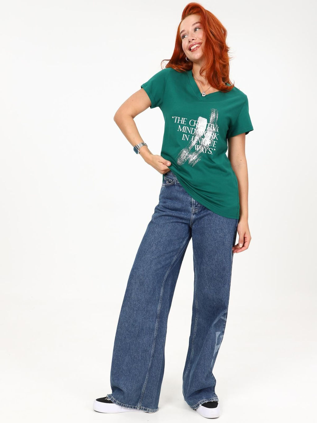 IV-CAPRIZ Сопряжение - футболка зеленый