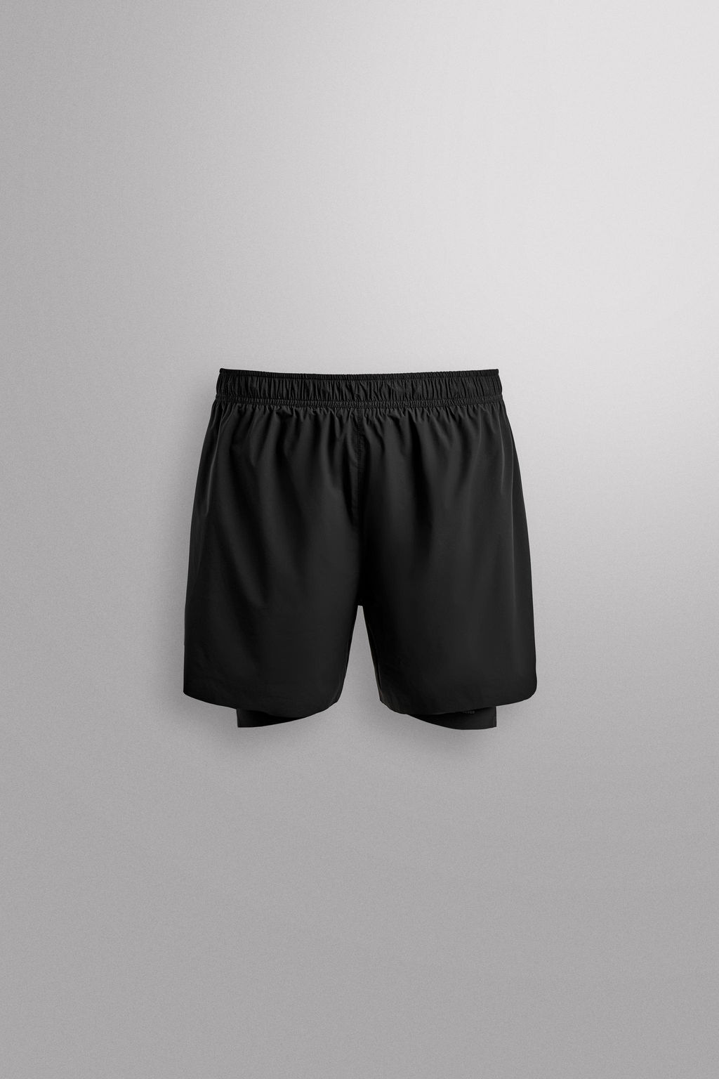 PANTALONES CORTOS RUNNING 2 EN 1 / Verde gris - Zara фото 7