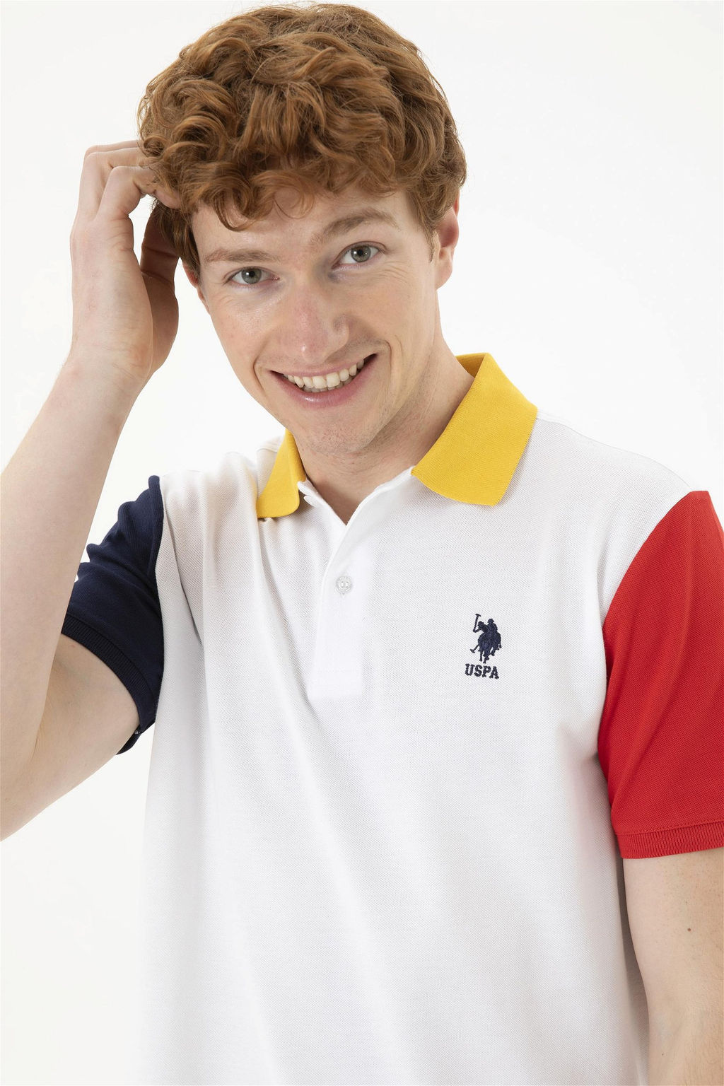 Мужская белая футболка - U.s. polo assn фото 2