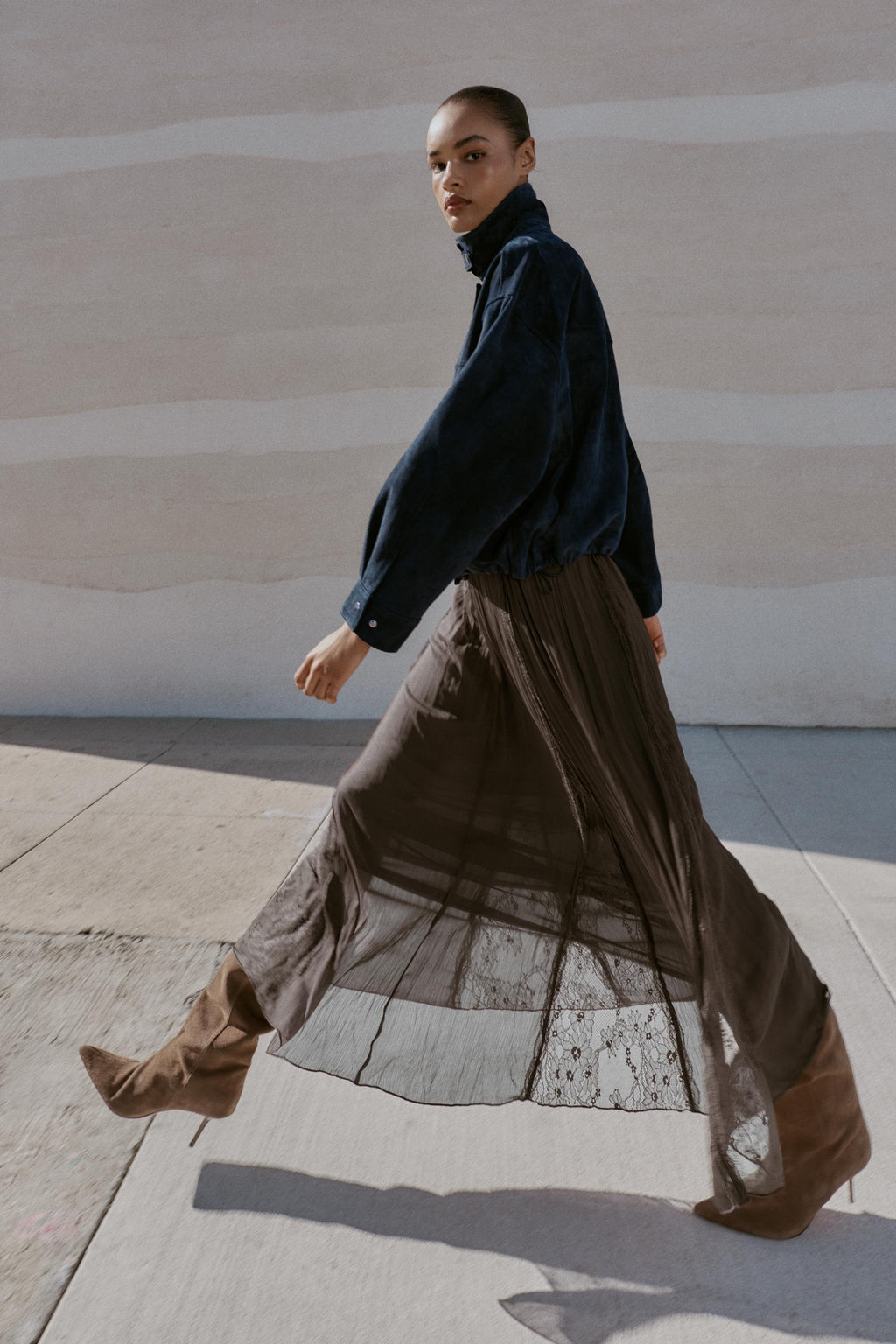 GODET LACE SKIRT - Zara фото 12