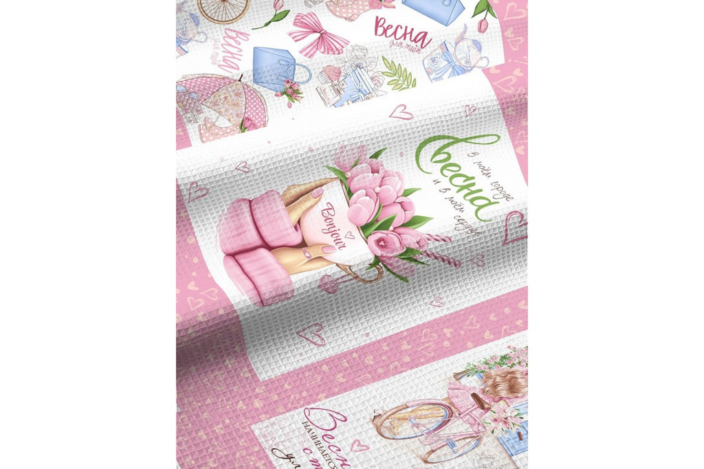 10 шт Полотенце Рогожка-Купон арт. РК 229 тдл (500337/1) - Наталья-текстиль фото 3