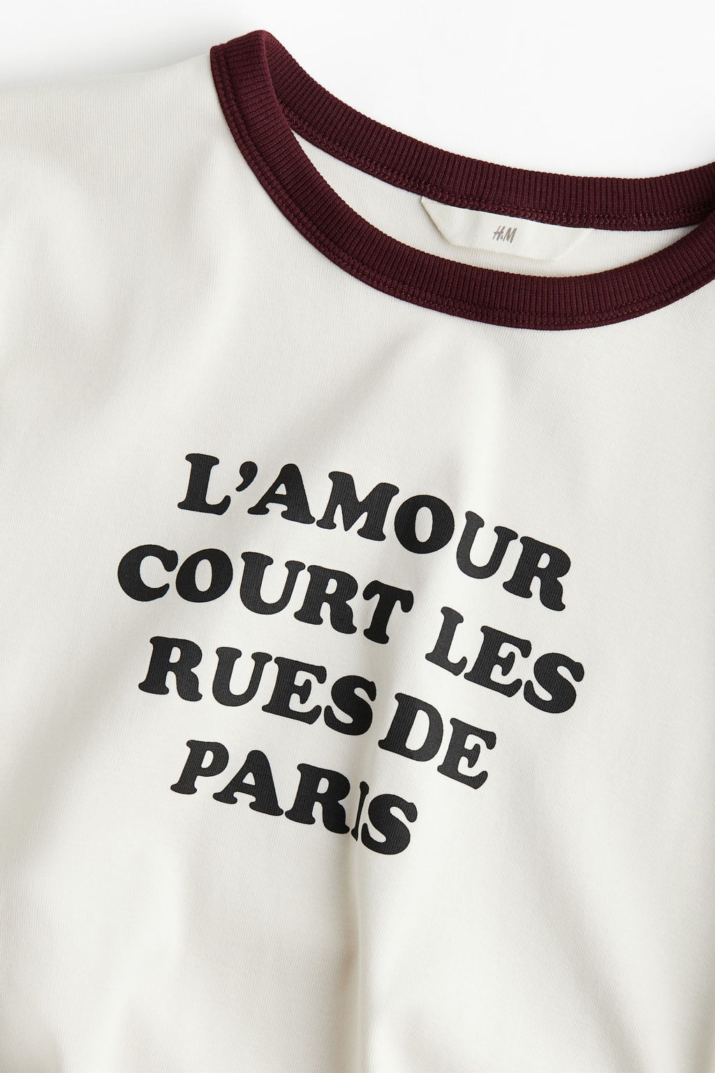 Camiseta ajustada de algodon - H&m фото 7