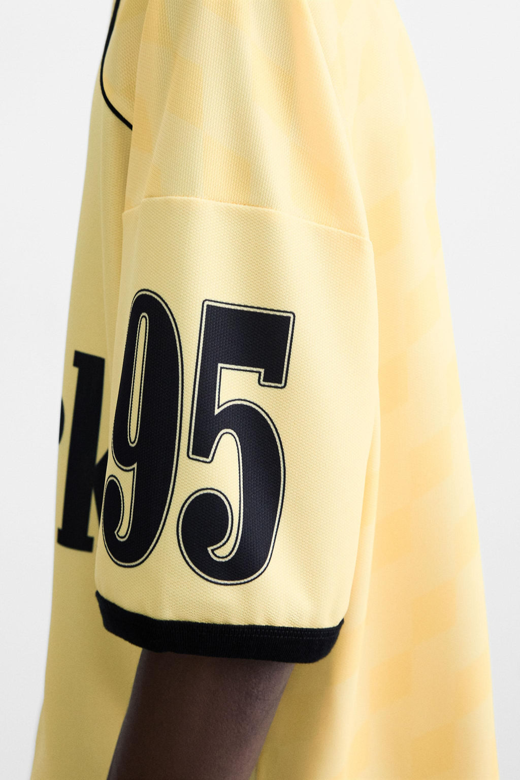 RETRO FOOTBALL PRINT POLO SHIRT - Zara фото 5