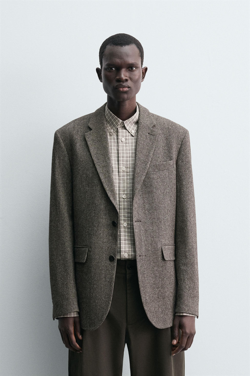 STRUCTURED REGULAR FIT BLAZER - Zara фото 2