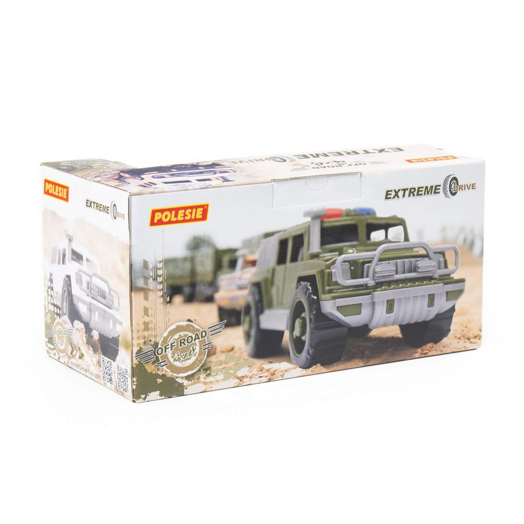 Автомобиль-джип военный патрульный Защитник (РФ) (в коробке) - Полесье фото 6