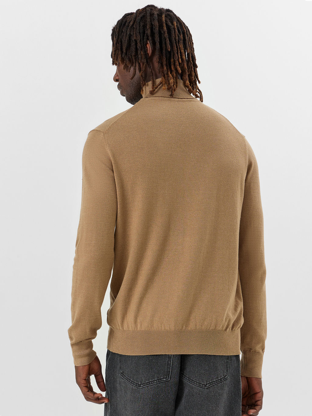 Свитер мужской коричневый - Mark formelle фото 2