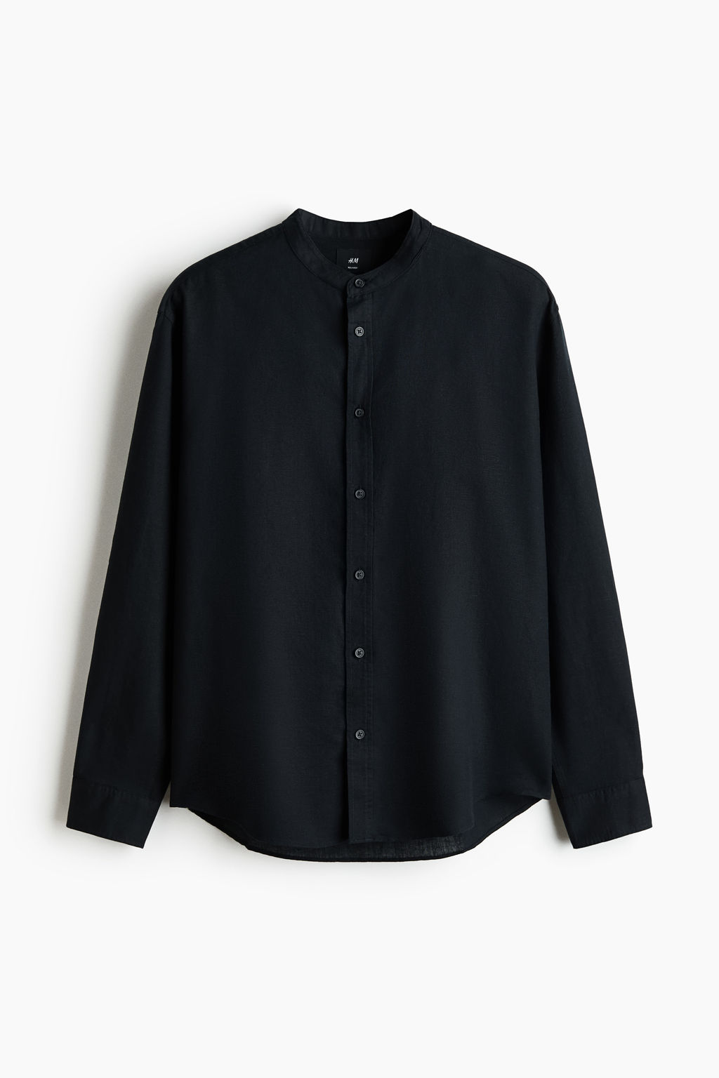 Camisa en mezcla de lino Relaxed Fit - H&m фото 10