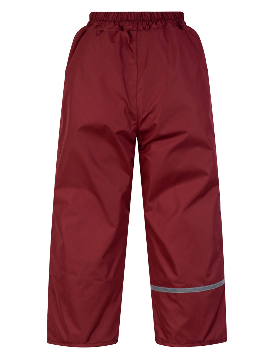 Брюки на поясе демисезонные бордовые (110-116, 60)