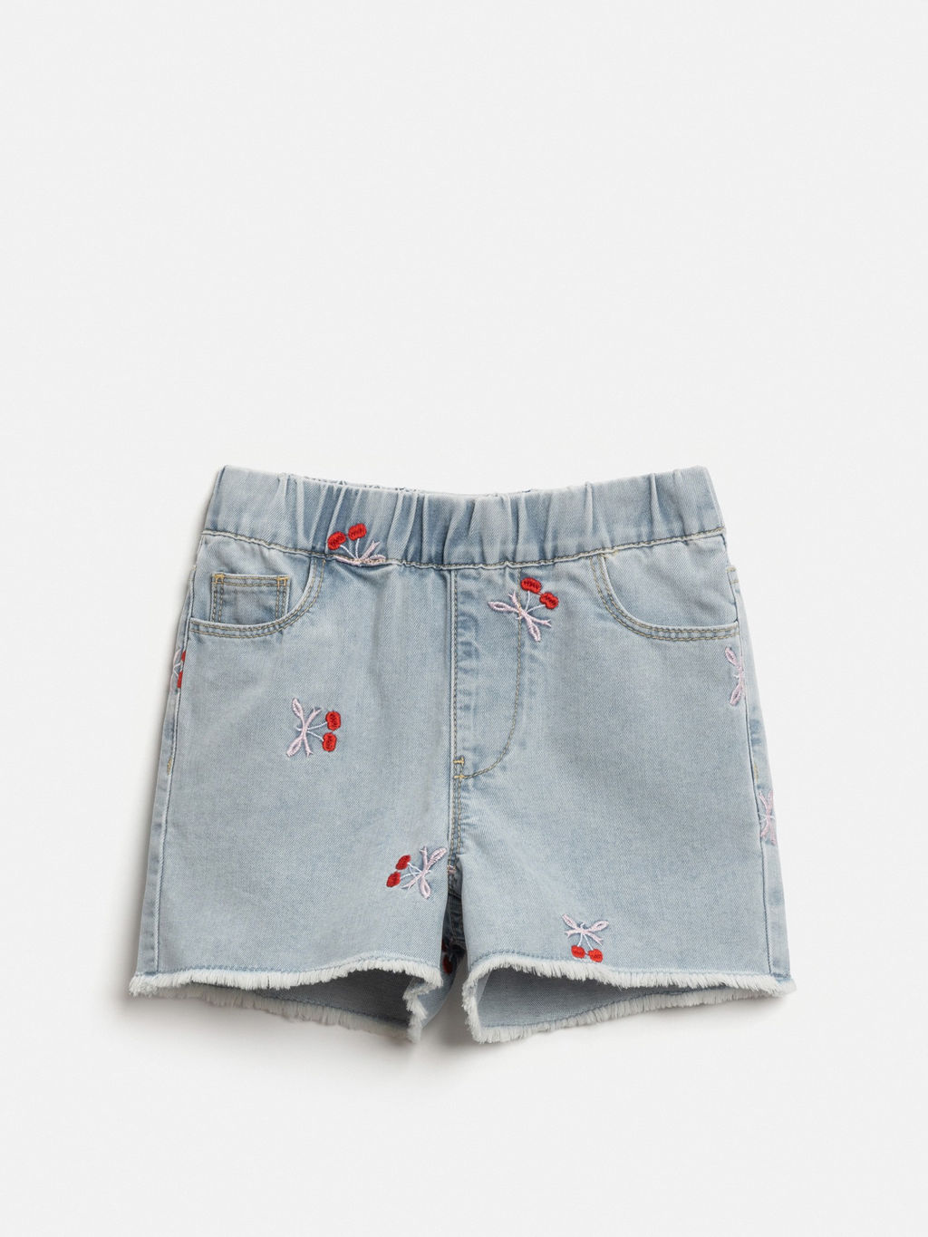 ACOOLA / Шорты джинсовые детские для девочек Orta_sh светло-голубой  фото 3