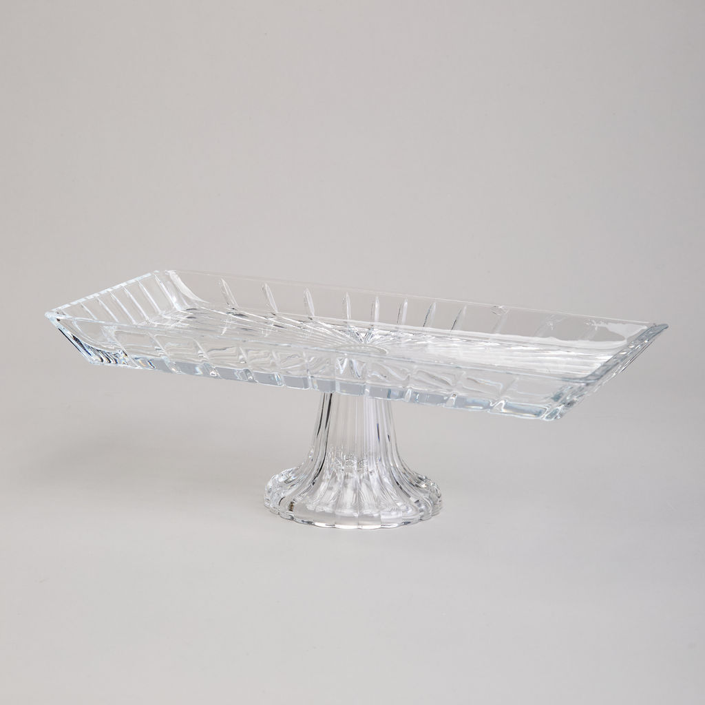 БЛЮДО НА НОЖКЕ GLASS LEGEND 33Х16Х12 СМ - Lefard фото 4